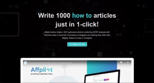 AffPilot Features