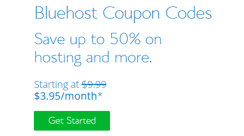Bluehost Discount Codes