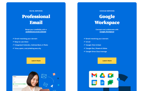 Bluehost Email Hosting Options